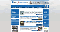 Desktop Screenshot of boat4auction.co.uk